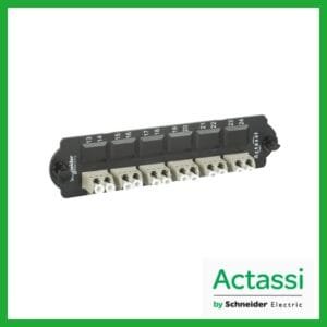 ACTFM1UF2LC6PMM - ACTASSI SCHNEIDER - FRENTE HD PANEL BANDJ 6 ADAPTADORES LC DX MM