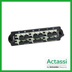 ACTFM1UF2SC6PMM - ACTASSI SCHNEIDER - FRENTE HD PANEL BANDJ 3 ADAPTADORES SC DX SM ACTFM1U