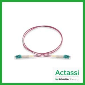 ACTFP2L1M45M50 - ACTASSI SCHNEIDER - PATCH CORD LC-LC OM4 DUPLEX MM, 5 M