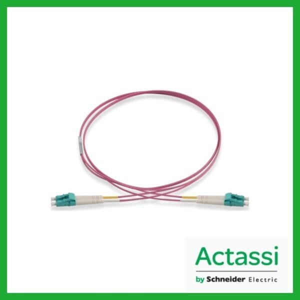 ACTFP2L1M45M50 - ACTASSI SCHNEIDER - PATCH CORD LC-LC OM4 DUPLEX MM, 5 M