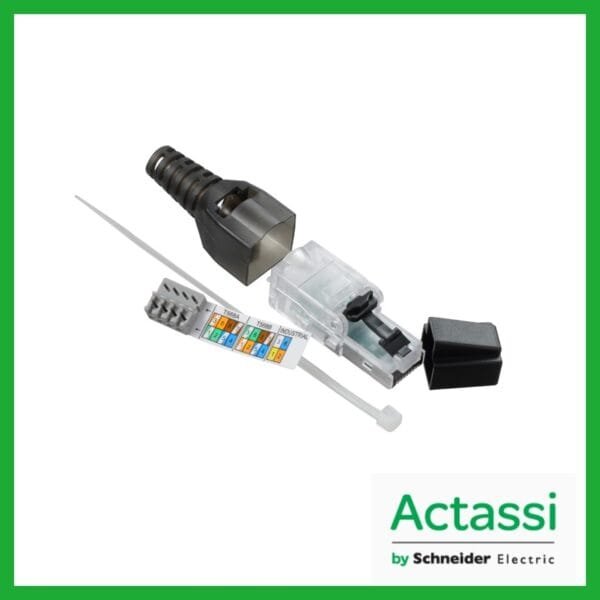 ACTPG6TLU001 - ACTASSI SCHNEIDER - PLUG CAT 6 UTP FIELD-TERM