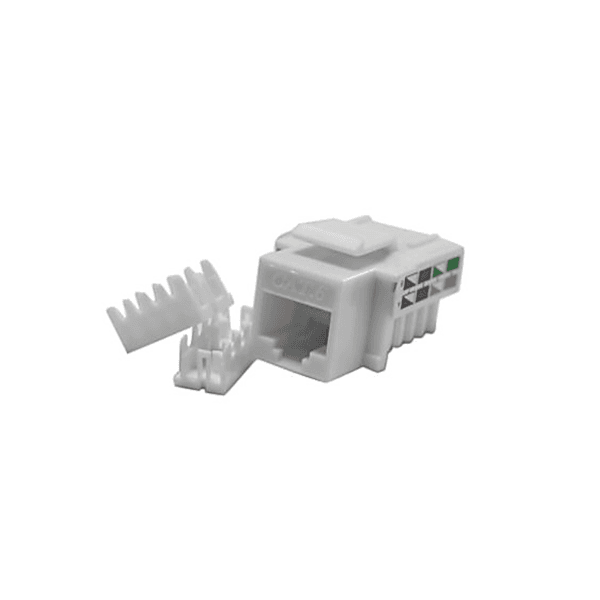 JACK RJ45 110 IDC,A/B, BLANCO