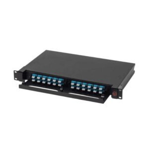 BANDEJA FO C/ 24 ADAPTADOR LC/PC DUP Y 48 PIGTAIL LC/PC