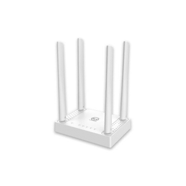 N4 - ROUTER GLC 300MBPS, 4X5DBI ANTENA FIJA, 1X PUERTO 10/100MBPS WAN, 2X PUERTOS 10/100MBPS LAN.